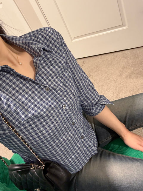 Slim Checkered Shirt