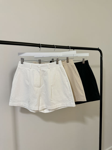 Relaxed Cotton Shorts